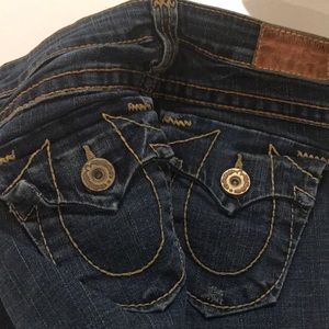 True Religion stitch jeans